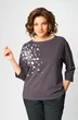 Джемпер 2089 графитовый дл.р. Rumoda