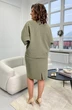 Костюм с юбкой 2093 хаки Rumoda