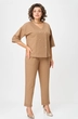 Костюм брючный 2136 капучино Rumoda