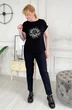 Футболка 2195 черный Rumoda