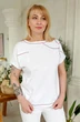 Футболка 2221 розовый + белый Rumoda