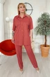 Костюм брючный 2223 терракотовый Rumoda
