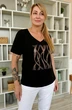 Футболка 2228 черный Rumoda