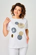 Футболка 2239 белый кр.р. Rumoda