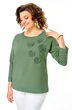 Джемпер 2268 светло-зеленый Rumoda фото 3