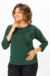 Джемпер 2268 темно-зеленый Rumoda фото 3