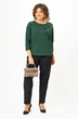 Джемпер 2268 темно-зеленый Rumoda фото 5