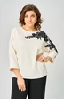 Блузка 2277 молочный дл. р. Rumoda