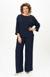Костюм брючный 2278 дл.р. синий Rumoda