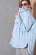Куртка 11160 голубой SOVA фото 4