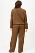 Костюм брючный 11312 коричневый SOVA фото 2