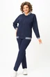 Спортивный костюм 2066-2 глубокий синий STEFANY