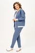 Костюм брючный 2066-2 индиго STEFANY фото 2