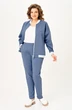 Костюм брючный 2066-2 индиго STEFANY фото 3