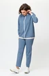 Костюм брючный 2076 синий STEFANY
