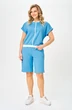 Спортивный костюм 2079-1 голубой STEFANY фото 5