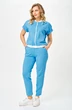 Спортивный костюм 2080-1 голубой STEFANY фото 4