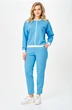 Спортивный костюм 2081-1 голубой STEFANY