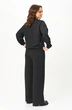 Костюм брючный 2097 черный STEFANY фото 2