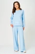 Костюм брючный 2100 небесно-голубой STEFANY