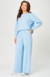 Костюм брючный 2100 небесно-голубой STEFANY фото 4