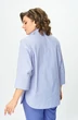 Блузка 497 голубой STEFANY фото 2
