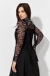 Костюм с платьем 1015 + 1019 черный SUNDRESS