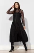 Костюм с платьем 1015 + 1019 черный SUNDRESS