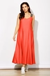 Костюм с платьем 1018 оранжевый SUNDRESS