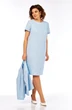 Костюм с платьем 602 голубой SVT фото 4