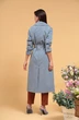 Плащ 13600 голубой SandyNA 