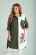 Туника 13727 хаки SandyNA 