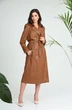 Плащ  13981 коричневый SandyNA 