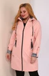 Плащ 2077 персик Shetti