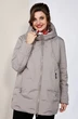 Куртка 2140 бежево-серый Shetti