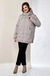 Куртка 2140 бежево-серый Shetti