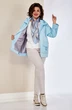 Куртка 2144 голубой Shetti