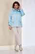 Куртка 2144 голубой Shetti