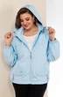 Куртка 2148 голубой Shetti