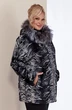 Куртка 2158 баклажан Shetti
