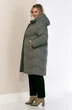 Пальто 2163 хаки Shetti