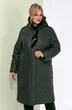 Пальто 2165 бутылочный Shetti