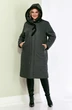Пальто 2165 бутылочный Shetti