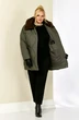Куртка 2207 лесной Shetti фото 3 Куртка 2207 лесной Shetti фото 3
