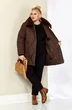 Куртка 2207 шоколад Shetti фото 3 Куртка 2207 шоколад Shetti фото 3