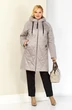 Куртка 2909 бежево-серый Shetti фото 3