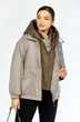 Куртка 2213 бежево-серый Shetti фото 3