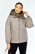 Куртка 2213 бежево-серый Shetti фото 4