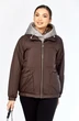 Куртка 2213 шоколад Shetti фото 3
