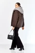 Куртка 2213 шоколад Shetti фото 2